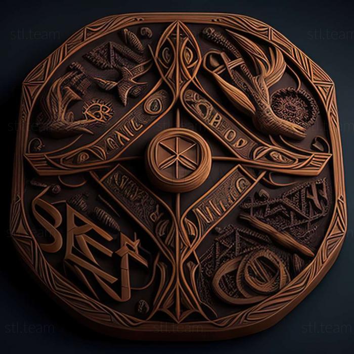 3D model Runes of Magic game (STL)